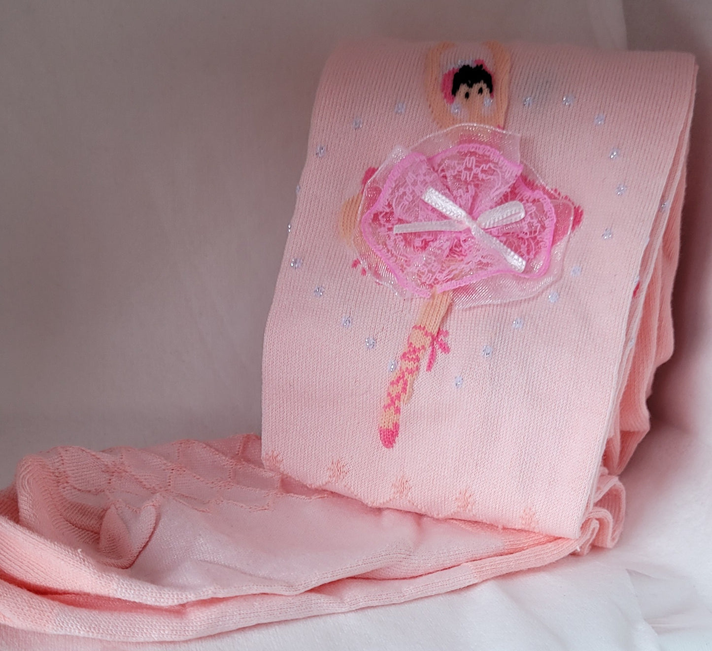 roze maillot met ballerina