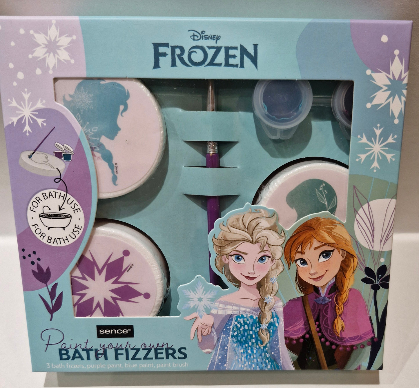 Frozen badbruis tablet om zelf te verven